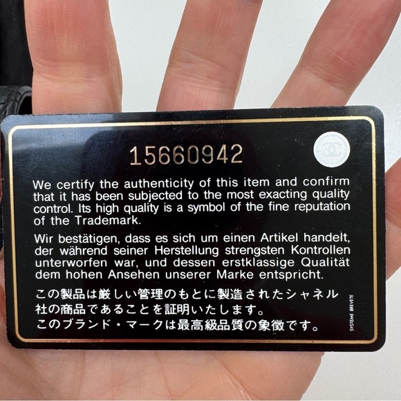 Vintage Chanel Quilted Gabrielle Lambskin Bag Black with Blush Strap - Picture 3 of 13